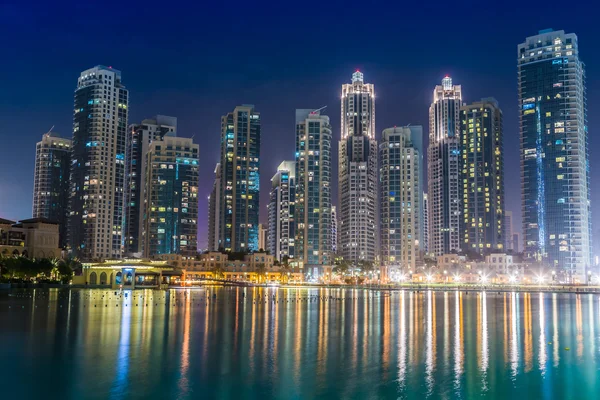 Dubai downtown. East, United Arab Emirates architecture — Stock Photo, Image