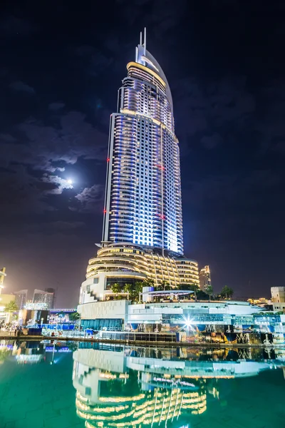 Ξενοδοχείο διεύθυνση στην περιοχή στο κέντρο της πόλης Ντουμπάι — Φωτογραφία Αρχείου