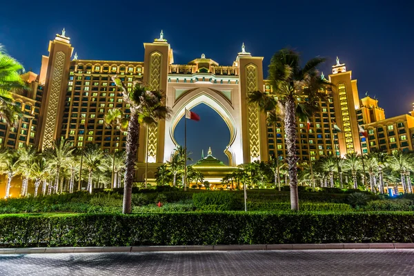 Atlantis, The Palm Hotel i Dubai, De Forenede Arabiske Emirater - Stock-foto