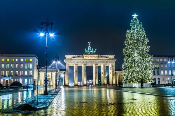 Bramy Brandenburskiej w Berlinie - Niemcy — Zdjęcie stockowe