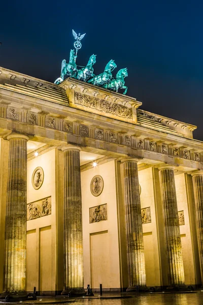 Bramy Brandenburskiej w Berlinie - Niemcy — Zdjęcie stockowe