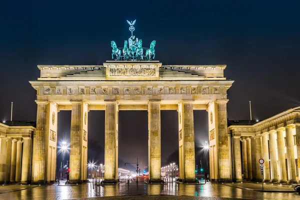 Braniborská brána v Berlíně - Německo — Stock fotografie