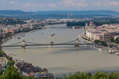 Macaristan parlamento binasının görünümü