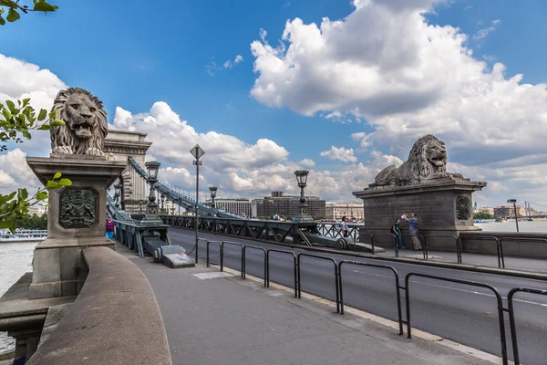 Il Ponte delle Catene di Szechenyi — Foto Stock