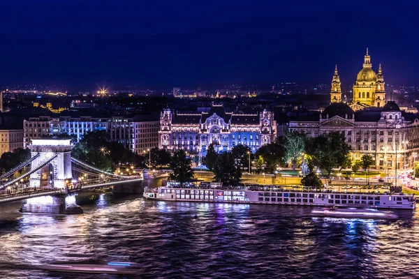 Panorama von budapest — Stockfoto