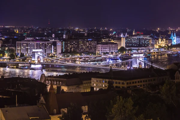 Panorama von budapest — Stockfoto