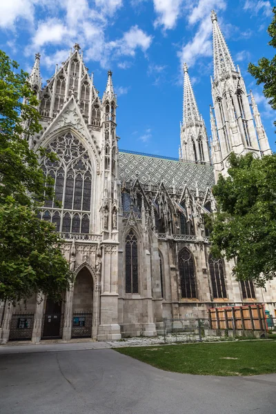 Famosa Votivkirche, Iglesia Votiva — Foto de Stock