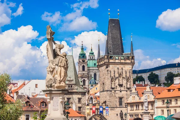 Karlsbron i Prag — Stockfoto