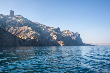 Sudak plaj. Karadeniz, Ukrayna