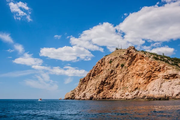 Spiaggia di Sudak. Mar Nero, Ucraina — Foto Stock