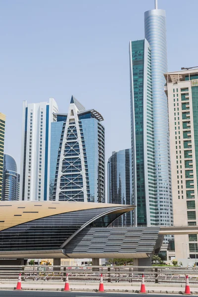 Stacja metra Dubai marina — Zdjęcie stockowe