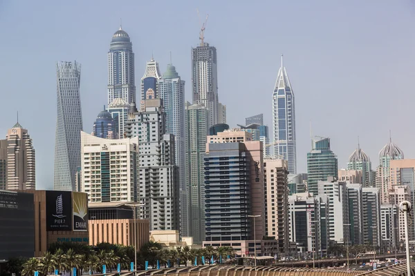 Cidade de Dubai marina — Fotografia de Stock