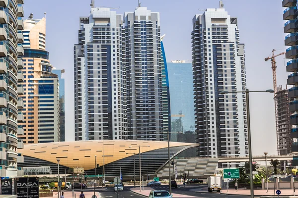 Dubai Marina Metro Station — Stock Photo, Image