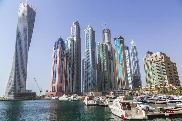 Dubai marina stadsgezicht — Stockfoto