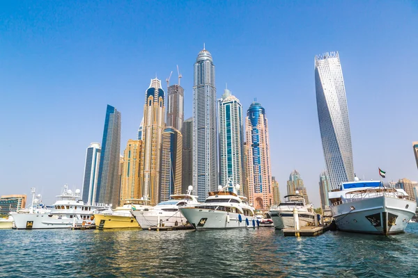 Дубай Марина міський пейзаж — стокове фото