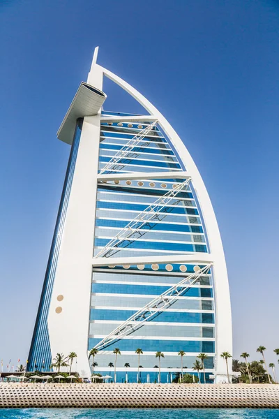 Burj Al Arab is a luxury five stars hotel — Stock Photo, Image