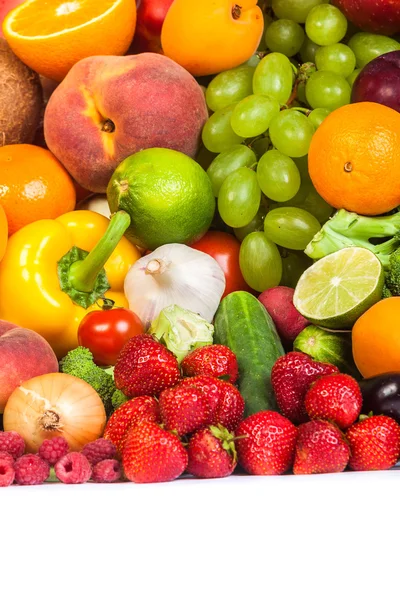 Enorme grupo de frutas frescas —  Fotos de Stock