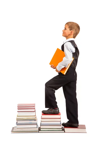 Education success graph. Back to school — Stock Photo, Image