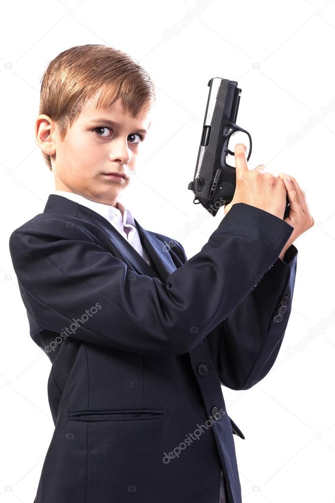 Boy with a weapon