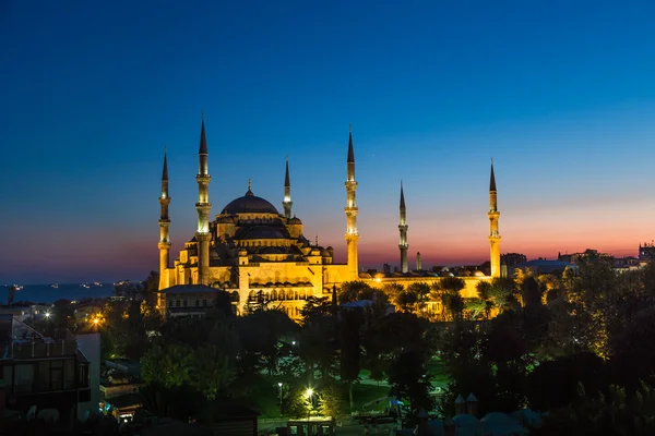 A Mesquita Azul, Istambul, Turquia — Fotografia de Stock