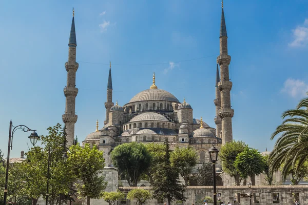 Modrá mešita (Sultanahmet Camii), Istanbul, Turecko — Stock fotografie