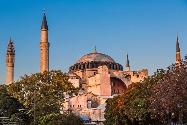 Hagia sophia, das berühmteste denkmal istanbul - truthahn — Stockfoto