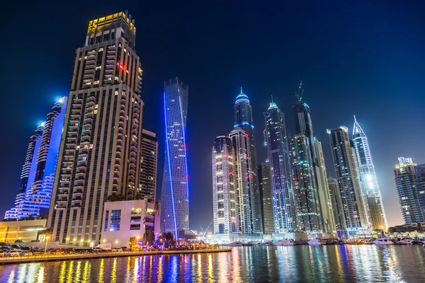 Gród Dubai marina, Zjednoczone Emiraty Arabskie — Zdjęcie stockowe
