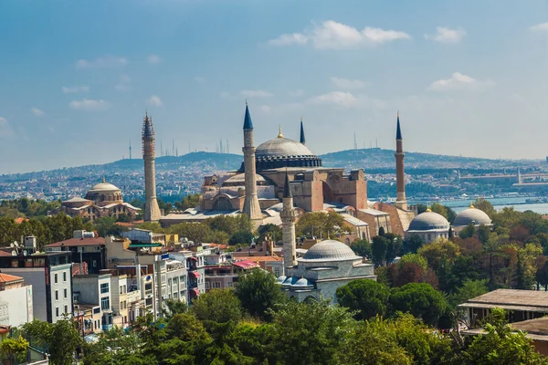 Aya Sofya, istanbul - Türkiye'nin en ünlü anıt — Stok fotoğraf