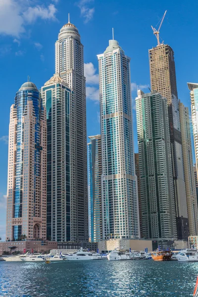 Dubai Marina cityscape, UAE — Stock Photo, Image
