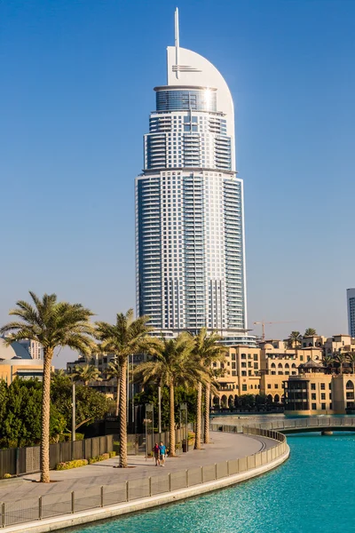 Adres hotel in het centrum van dubai — Stockfoto