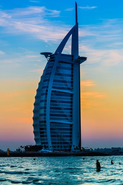 Burj al Αραβικά είναι ένα πολυτελές 5 αστέρων ξενοδοχείο — Φωτογραφία Αρχείου