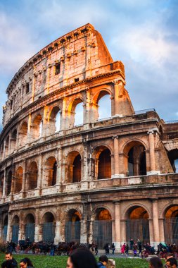 ikonik efsanevi Kolezyum Roma, İtalya