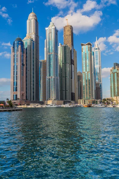 Dubai Marina Stadtbild, uae — Stockfoto