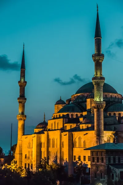 Die blaue Moschee, Istanbul, die Türkei — Stockfoto
