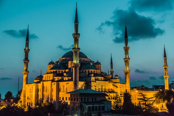 Die blaue Moschee, Istanbul, die Türkei — Stockfoto