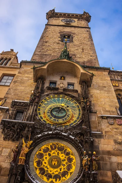 Астрономічний годинник. Прага. Чеська Республіка — стокове фото