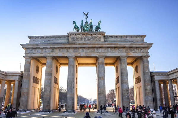 Brandenburger Tor i berlin - Tyskland — Stockfoto