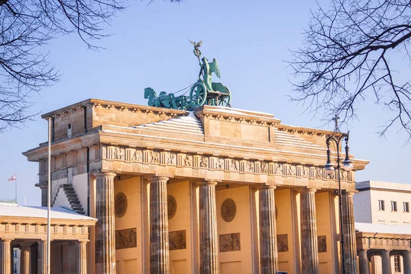 Brandenburg Gate in Berlin - Germany — Stock Photo, Image