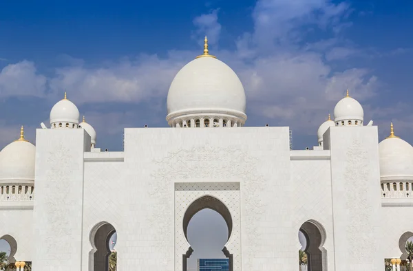 Sheikh Zayed stor moské i Abu Dhabi — Stockfoto