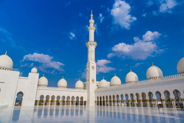 Abu Dhabi Sheikh Zayed Masjid Putih — Stok Foto