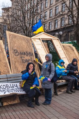 Kiev euromaydan Cumhurbaşkanı Yanukoviç karşı protesto