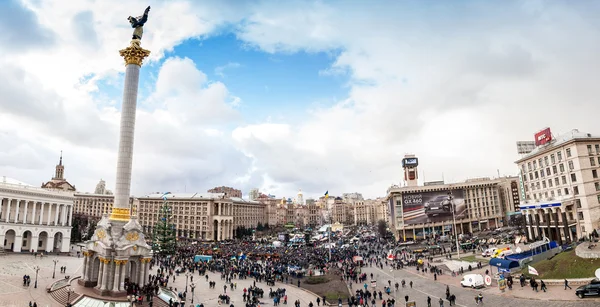 야 누 코 비치 대통령에 대 한 키예프에서 euromaydan에 항의 — 스톡 사진