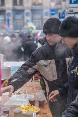 Kiev euromaydan Cumhurbaşkanı Yanukoviç karşı protesto
