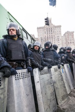 Kiev euromaydan Cumhurbaşkanı Yanukoviç karşı protesto