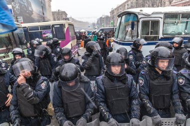 Kiev euromaydan Cumhurbaşkanı Yanukoviç karşı protesto