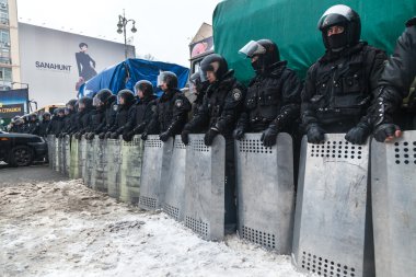 Kiev euromaydan Cumhurbaşkanı Yanukoviç karşı protesto