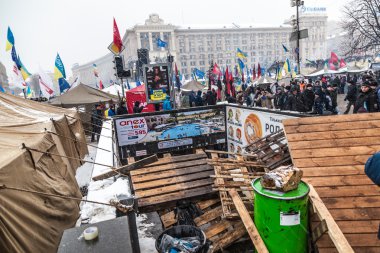 Kiev euromaydan Cumhurbaşkanı Yanukoviç karşı protesto