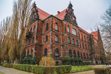 Wroclaw eski şehir panoraması