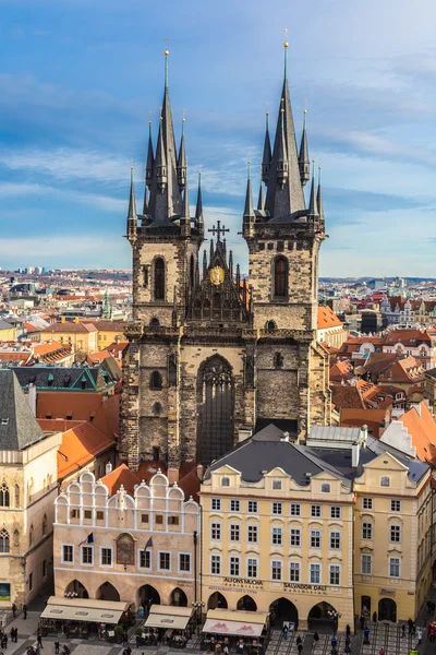 Панорама Праги — стоковое фото