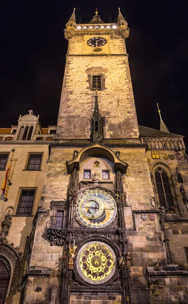 Astronomické hodiny — Stock fotografie